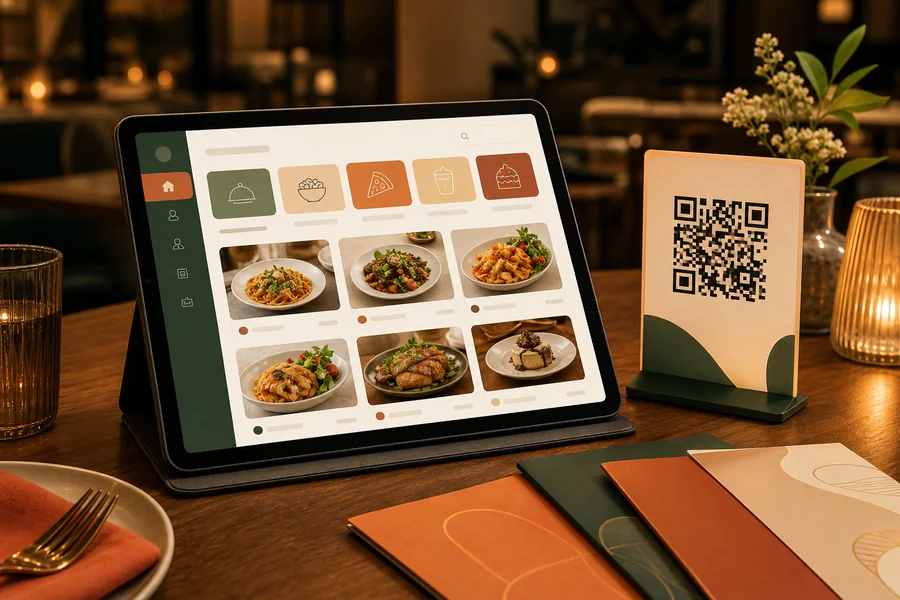 Dijital Menü ve QR Katalog Sistemi